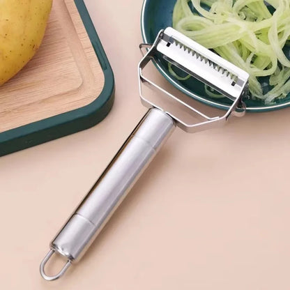 Multifunction Peeler Kitchen Vegetable Fruit Peeler Stainless Steel Melon Planer Potato Slicer Shredder Household Kitchen Tools