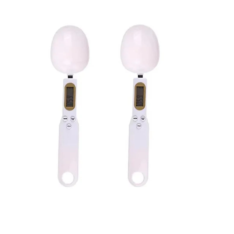 LCD Digital Measurement Adjustable Weighing Spoon Kitchen Scale Electronic Measuring Spoon Coffee Powder Scale Baking Scale