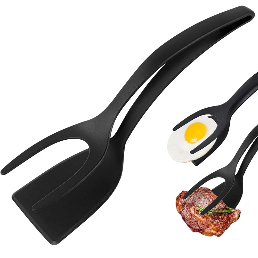 2-in-1 Spatula Clamp Turner