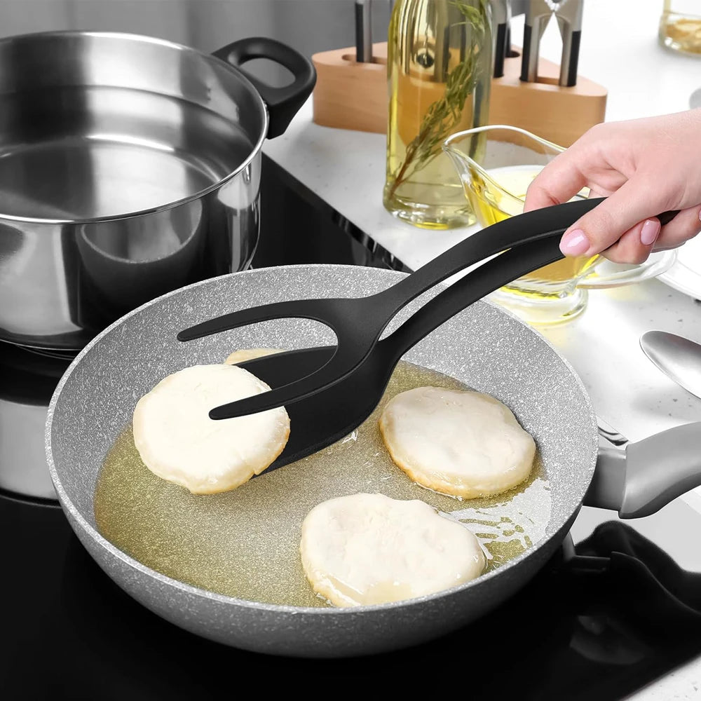 2-in-1 Spatula Clamp Turner