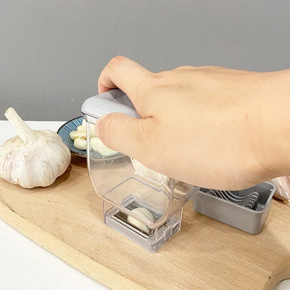 Manual Pressing Garlic Grinding Grater Cutter Cooking Tool Garlic Peeler Kitchen Accessories Kitchen Gadgets and Accessories